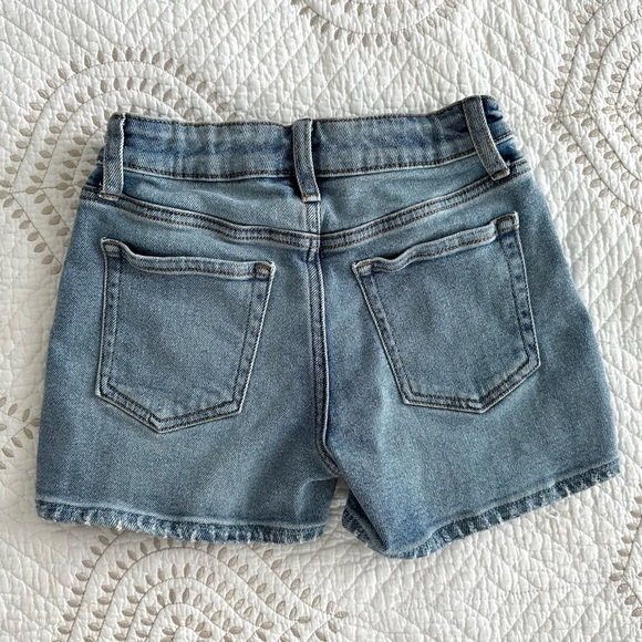 Abercrombie Kids Linen Blend Shorts + Art Class Distressed Jean Shorts sz 8-10 M - Picture 6 of 7